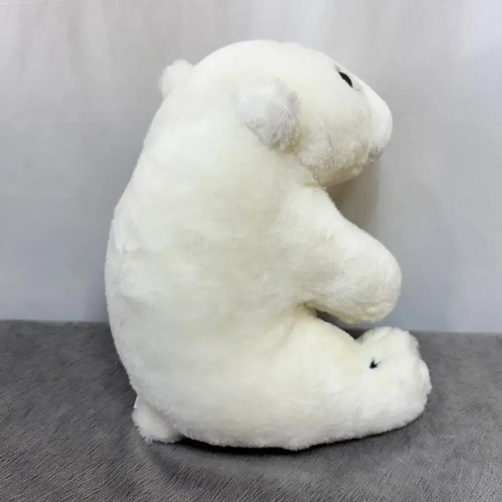 Coca Cola White Polar Bear Plush 8